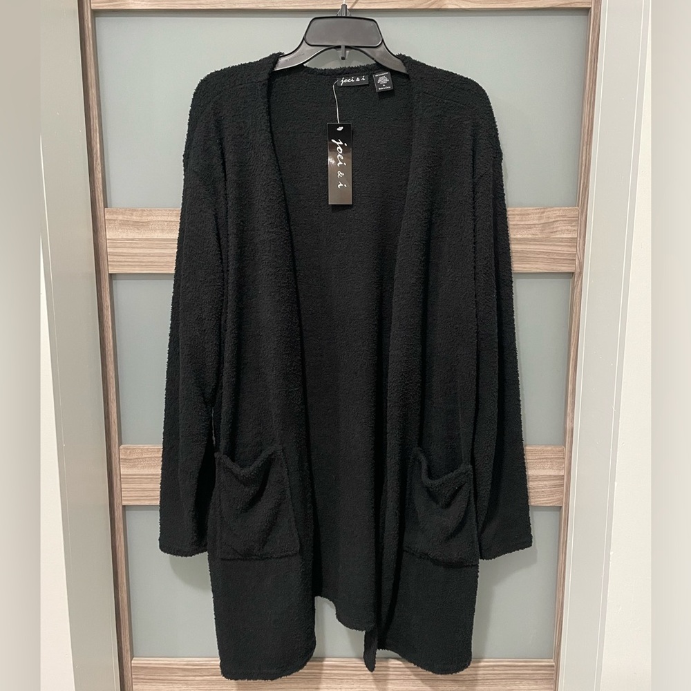 JOEI & I cozy knit open front cardigan